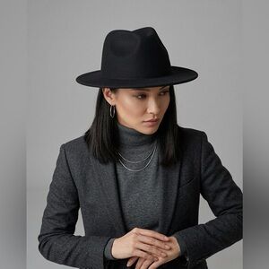 San Diego Hat Company Black Wool Fedora